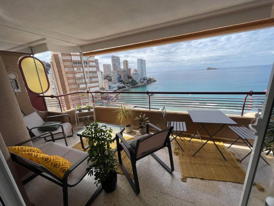 Апартаменты Centro Primera Linea Con Piscina Бенидорм Экстерьер фото
